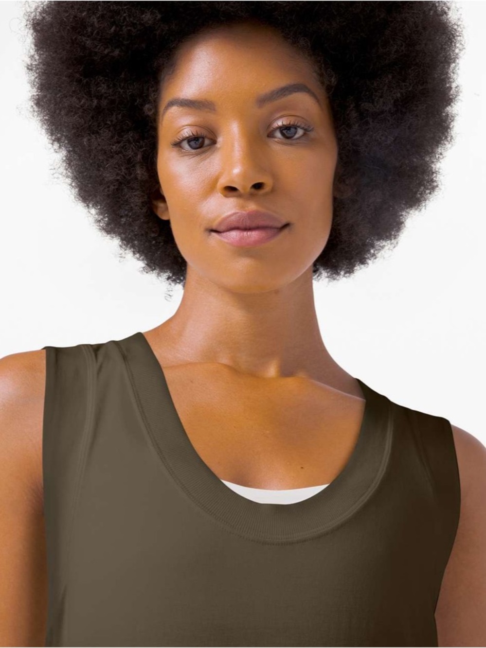 Lululemon All Yours Tank Maxi Dress Dark Olive Green size 8 fit - Picture 5 of 16